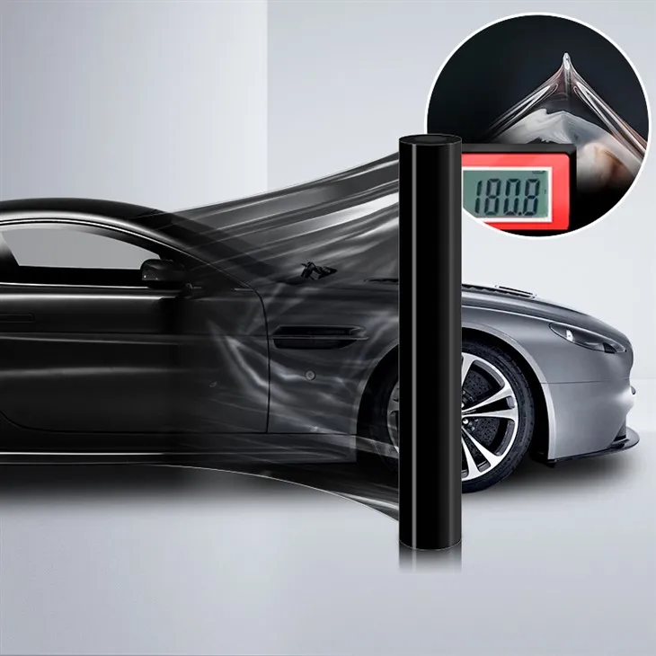 Filme envolvente PPF preto escuro NICK