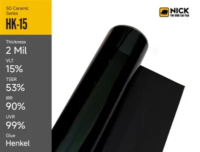 Filme cerâmico avançado para janela de carro para proteção e clareza superiores